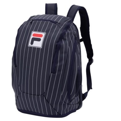 Fila Tennis Rucksack Heritage (main, racket and shoe compartment) navy blue