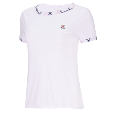 Fila Tennis Shirt Yamila (comfortable fit) white ladies