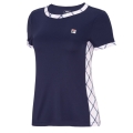 Fila Tennis Shirt Yamila (comfortable to wear) navy blue/white/red ladies