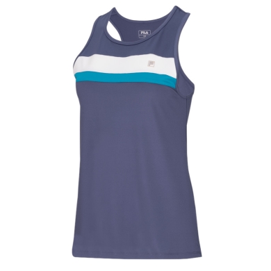 Fila Tennis Tank Top Elva (wide Racerback) indigo blue ladies