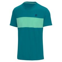 Fila Tennis T-shirt Cailan (100% recycled Polyester) teal blue/green Men's