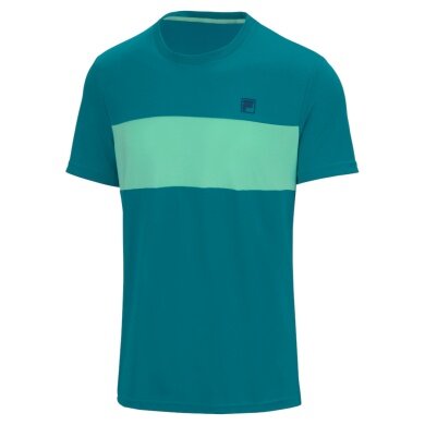 Fila Tennis T-shirt Cailan (100% recycled Polyester) teal blue/green Men's