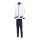 Fila Tennis Tracksuit Manuel (Jacket + Trousers, 100% Polyester) white/navy Men's