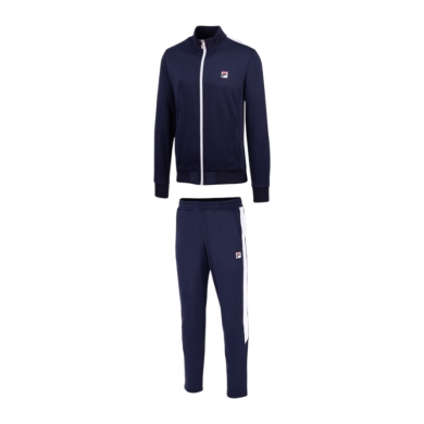 Fila Tennis Tracksuit Manuel (Jacket + Trousers, 100% Polyester) navy blue Men's