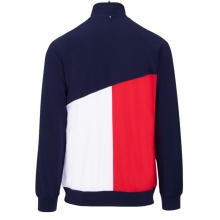 Fila Tennis Jacket Marcus (Full Zip, Stand Collar, 100% Polyester) navy blue/red/white Men's