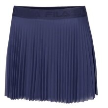 Fila Tennis Skirt Isla (Pleated Skirt, with Integrated Inner Shorts) Navy Blue Ladies