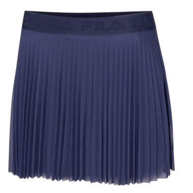 Fila Tennis Skirt Isla (Pleated Skirt, with Integrated Inner Shorts) Navy Blue Ladies