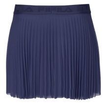 Fila Tennis Skirt Isla (Pleated Skirt, with Integrated Inner Shorts) Navy Blue Ladies
