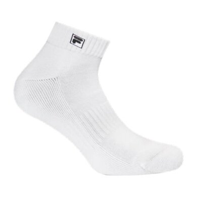 Fila Tennis Socks F-Box Premium Ankle (Mixed Fabric) White - 2 Pairs