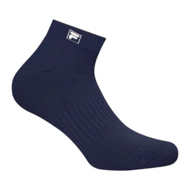 Fila Tennis Socks F-Box Premium Ankle (Mixed Fabric) navy blue - 2 pairs