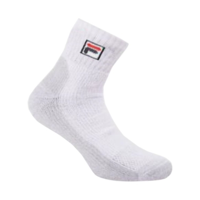 Fila Tennis Sock Performance Sport Ankle (Mixed Fabric) White - 1 Pair