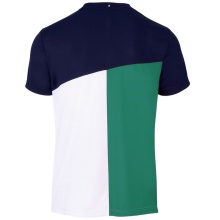 Fila Tennis T-shirt Christian (100% recycled Polyester) navy blue/green/white men's