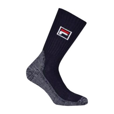 Fila Tennis Sock Performance Sport Crew (Mixed Fabric) navy blue - 1 Pair