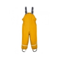 First Instinct Mud and Rain Trousers with Braces Fis 44 (PFC-free, waterproof) yellow Toddlers