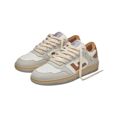 Flamingos Life Sneaker Saline - white/grey/brown