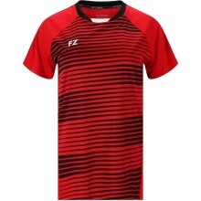 Forza Sports Shirt Leam S/S Tee (100% Polyester) red/black Ladies