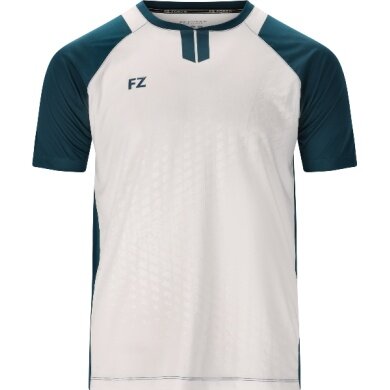Forza Sports T-shirt FZ CL2501 S/S Tee (100% Polyester) white/blue men's
