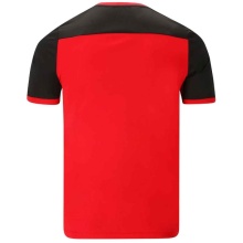 Forza Sport T-shirt Check Tee (comfortable fit) red/black Men