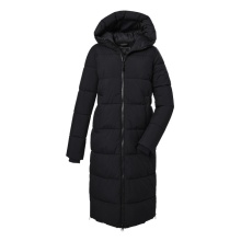 G.I.G.A. DX Winter coat GW 50 with hood in down look (water-repellent, windproof) black ladies