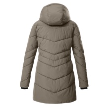 G.I.G.A. DX Winter Quilted Parka GW 60 with Hood (Water-repellent, Slim Fit) Sand Brown Ladies