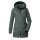 G.I.G.A. DX Winter Quilted Parka GW 60 with Hood (Water-Repellent, Slim Fit) Aqua Green Ladies
