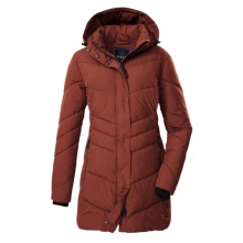G.I.G.A. DX Winter Quilted Parka GW 60 with Hood (water-repellent, slim fit) fire red ladies