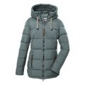 G.I.G.A. DX Winter Jacket GW 12 with Hood (water-repellent, windproof, breathable) teal women's