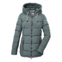 G.I.G.A. DX Winter Jacket GW 12 with Hood (water-repellent, windproof, breathable) teal women's
