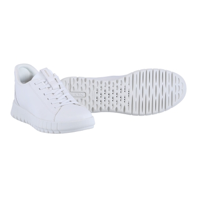 Geox Flextride Plus Sneakers (Leather) White Ladies