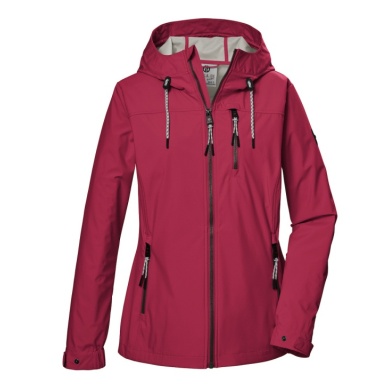 G.I.G.A. DX Softshell Jacket GS 74 with Hood (waterproof and windproof) pink ladies