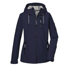 G.I.G.A. DX Softshell Jacket GS 74 with Hood (waterproof and windproof) dark blue Ladies