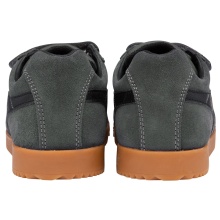 Gola Sneaker Harrier 2025 (Suede, Velcro) graphite grey/black children