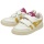 Gola Falcon 2025 Sneakers (PU, Velcro) white/yellow/pink children