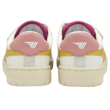 Gola Falcon 2025 Sneakers (PU, Velcro) white/yellow/pink children
