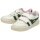 Gola Sneaker Falcon 2025 (PU, Velcro) white/evergreen/fuchsia pink children