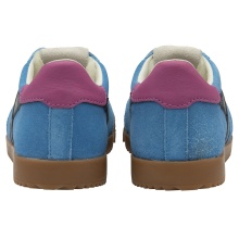 Gola Sneaker Elan 2025 (Suede, Lace-up) light blue/black/fuchsia pink Children