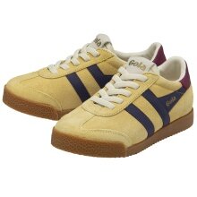 Gola Sneaker Elan 2025 (Suede, Lace-up) yellow/purple/cherry red children