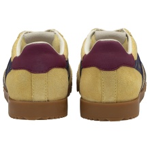 Gola Sneaker Elan 2025 (Suede, Lace-up) yellow/purple/cherry red children