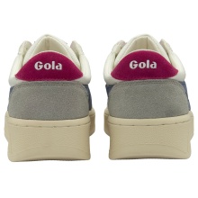 Gola Sneaker Grandslam Trident 2024 white/dark blue/pink Women