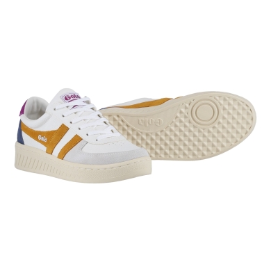 Gola Sneaker Grandslam Trident white/sun/foxglove Women