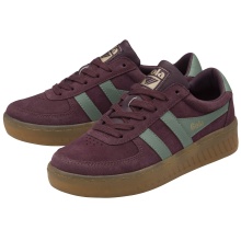 Gola Grandslam Suede Sneakers 2025 burgundy/green ladies