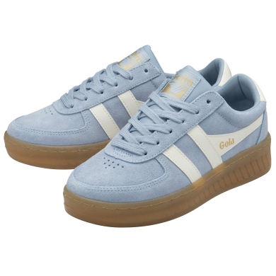 Gola Grandslam Suede Sneakers 2025 sky blue/white ladies