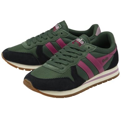 Gola Sneaker Daytona 2025 evergreen/black/fuchsia pink ladies