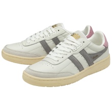 Gola Falcon Leather Sneakers 2025 white/grey/pink ladies