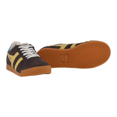 Gola Sneaker Elan 2025 mocha brown/yellow/ocean blue ladies