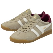 Gola Sneaker Torpedo (Suede) 2025 light brown/off-white/cherry red ladies