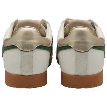 Gola Sneaker Elan Carnaby 2025 - Made in England - off-white/pink/evergreen Ladies