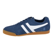 Gola Sneaker Harrier Suede-Leather baltic/white Men