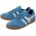 Gola Harrier Suede Leather Sneakers 2025 light blue/white/navy blue men's