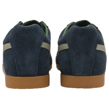 Gola Sneaker Harrier Suede-Leather 2024 navy blue/light grey/green Men